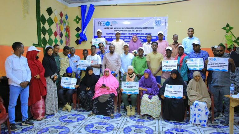FESOJ held Panel Discussion on Press Freedom in Somalia in marking the WPFD in Beledweyne city, Hirshabelle State