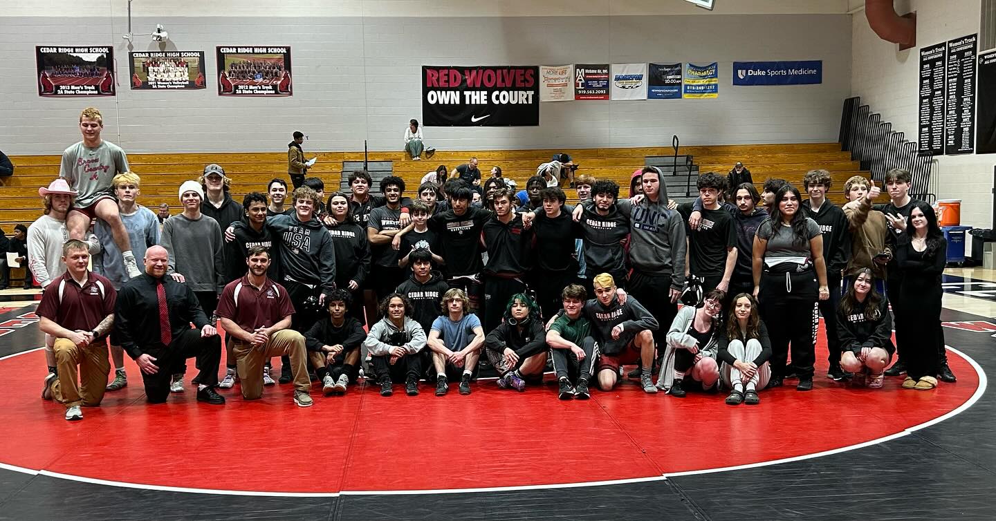 Champions! Cedar Ridge wrestling wins Central Conference title; Tatro