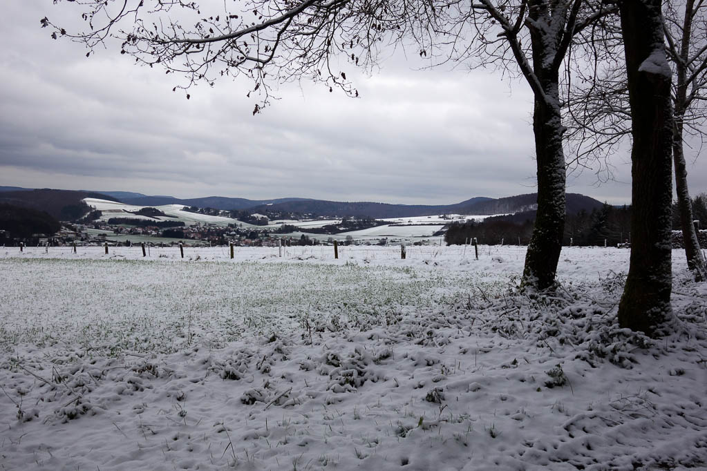 Blick vom Fahrenberg auf Kaierde