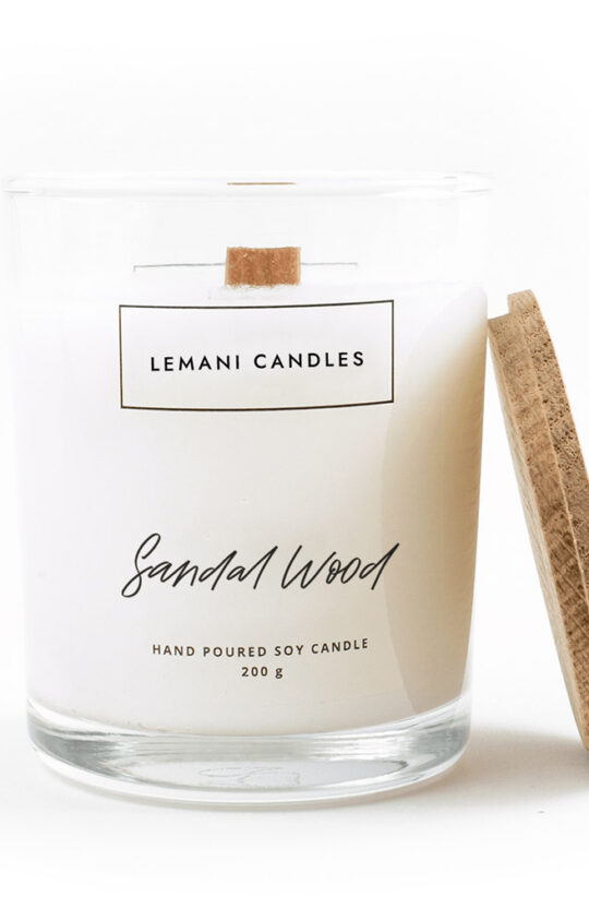 Caramel soy candle