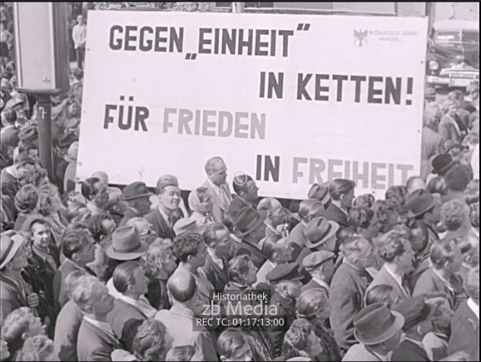 Demonstration in Berlin 1950