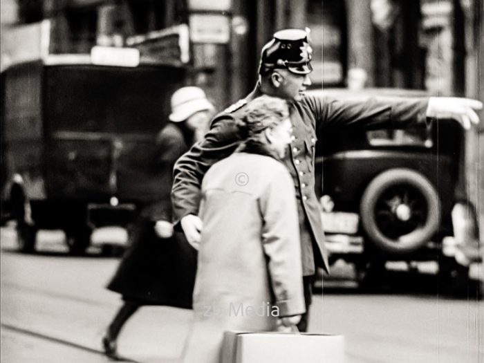 Straßenverkehr in Berlin 1930