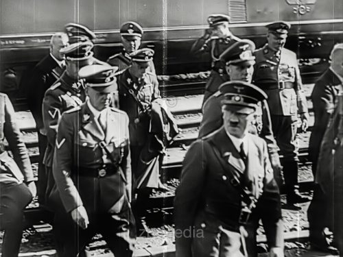 Hitler mit Generälen September 1939