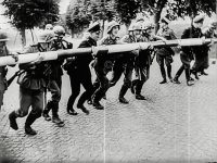 Angriff auf Polen 1939 Schlagbaum