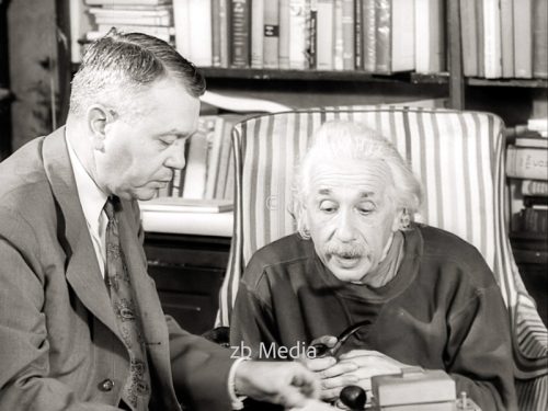 Albert Einstein and Harold Urey 1946