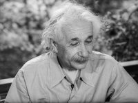 Einstein schreibt Brief