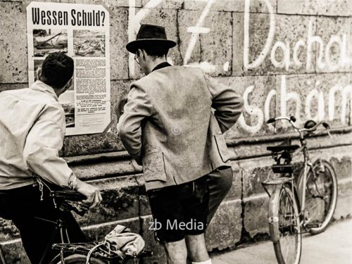 Poster Wessen Schuld München Odeonsplatz 1945