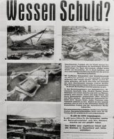 Poster Wessen Schuld München Odeonsplatz 1945