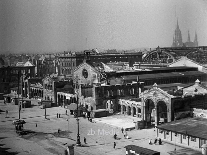 München Hauptbahnhof Mai 1945