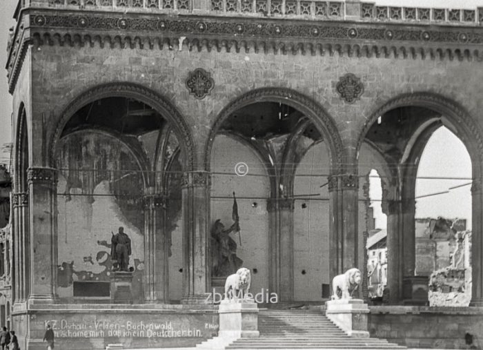 Feldherrnhalle München Mai 1945