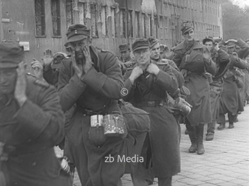 Kriegsgefangene in München Mai 1945