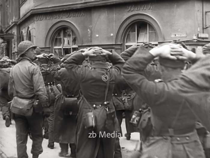 Kriegsgefangene in München Mai 1945