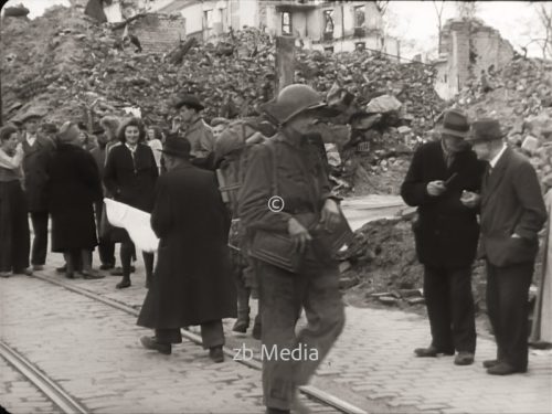 Einmarsch von US Truppen in München 30. April 1945