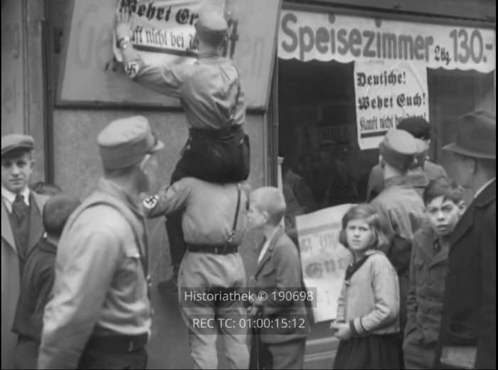 Antisemitische Boykottaktion 1933