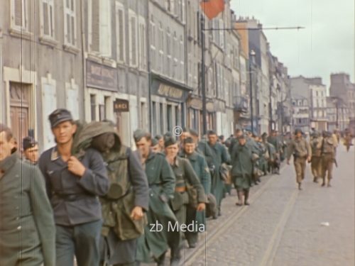 Kriegsgefangene Wehrmachtssoldaten Cherbourg 1944