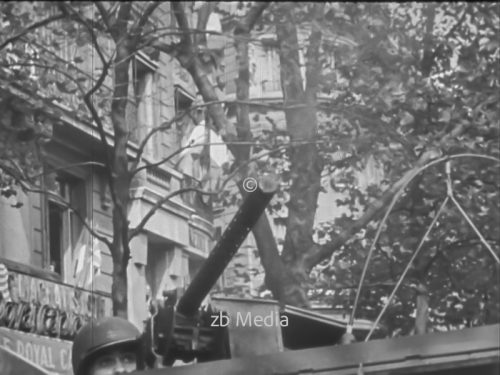 Straßenkämpfe in Paris 19.8.1944