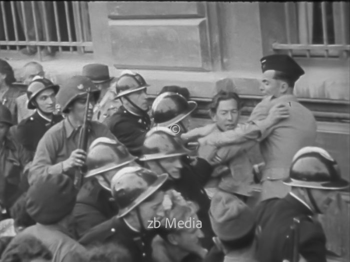 Verhaftung, Straßenkämpfe in Paris 19.8.1944