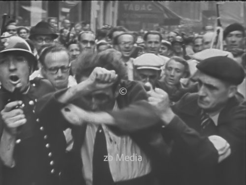 Verhaftung, Straßenkämpfe in Paris 19.8.1944