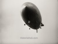 Luftschiff Hindenburg Anflug auf Lakehurst 1937