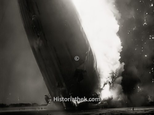 Hindenburg Katastrophe Lakehurst 1937