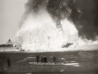 Hindenburg Katastrophe Lakehurst 1937