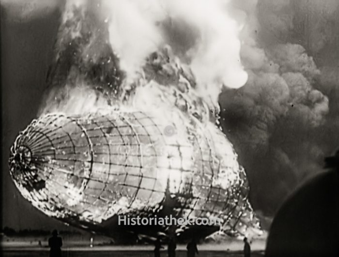 Hindenburg Katastrophe Lakehurst 1937