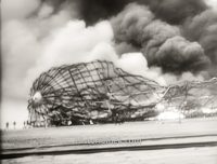 Hindenburg Katastrophe Lakehurst 1937