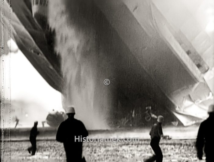 Hindenburg Katastrophe Lakehurst 1937