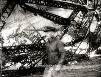 Hindenburg Katastrophe Lakehurst 1937