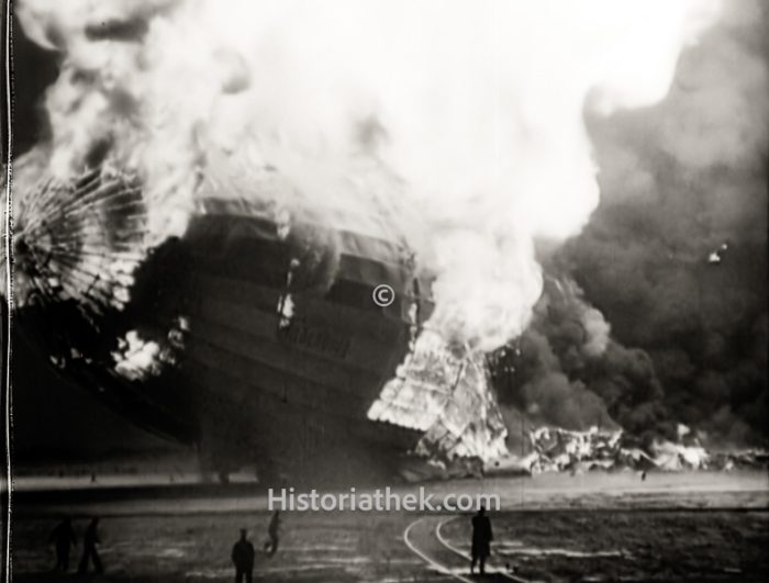 Hindenburg Katastrophe Lakehurst 1937