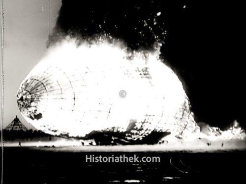 Hindenburg Katastrophe Lakehurst 1937