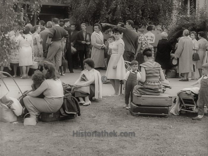 Flüchtlinge Berlin 1961