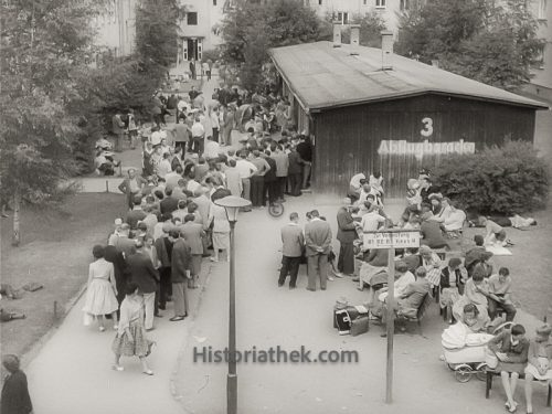 Flüchtlinge Berlin 1961