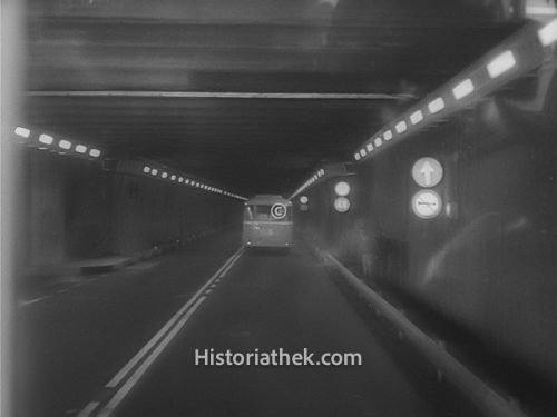 Eröffnung Großer Sankt Bernhard Tunnel 1964