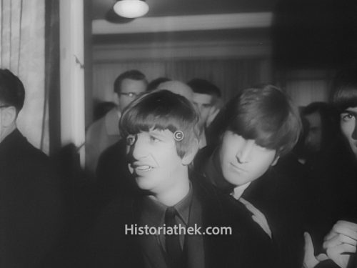 Ringo Starr und John Lennon Variety Club 1964