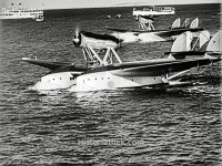 Italian seaplane in New York