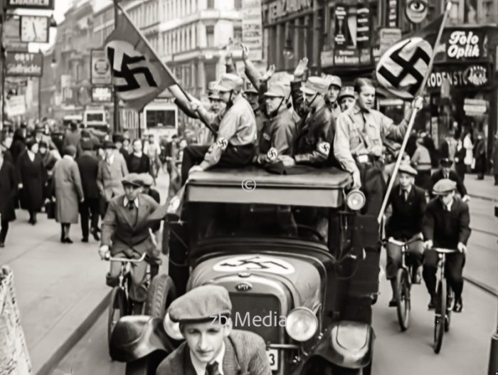 Antisemitische Boykottaktion Berlin 1933