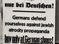 Anti-Semitic boycott campaign Berlin 1933