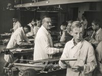 Deutschland 1937. Zinnowaldschule in Berlin