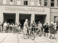 Deutschland 1937. Zinnowaldschule in Berlin.