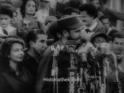 Fidel Castro Kundgebung Havanna 1962