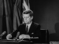 John F. Kennedy während Kubakrise 1962