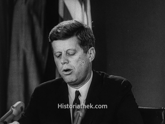 John F. Kennedy während Kubakrise 1962