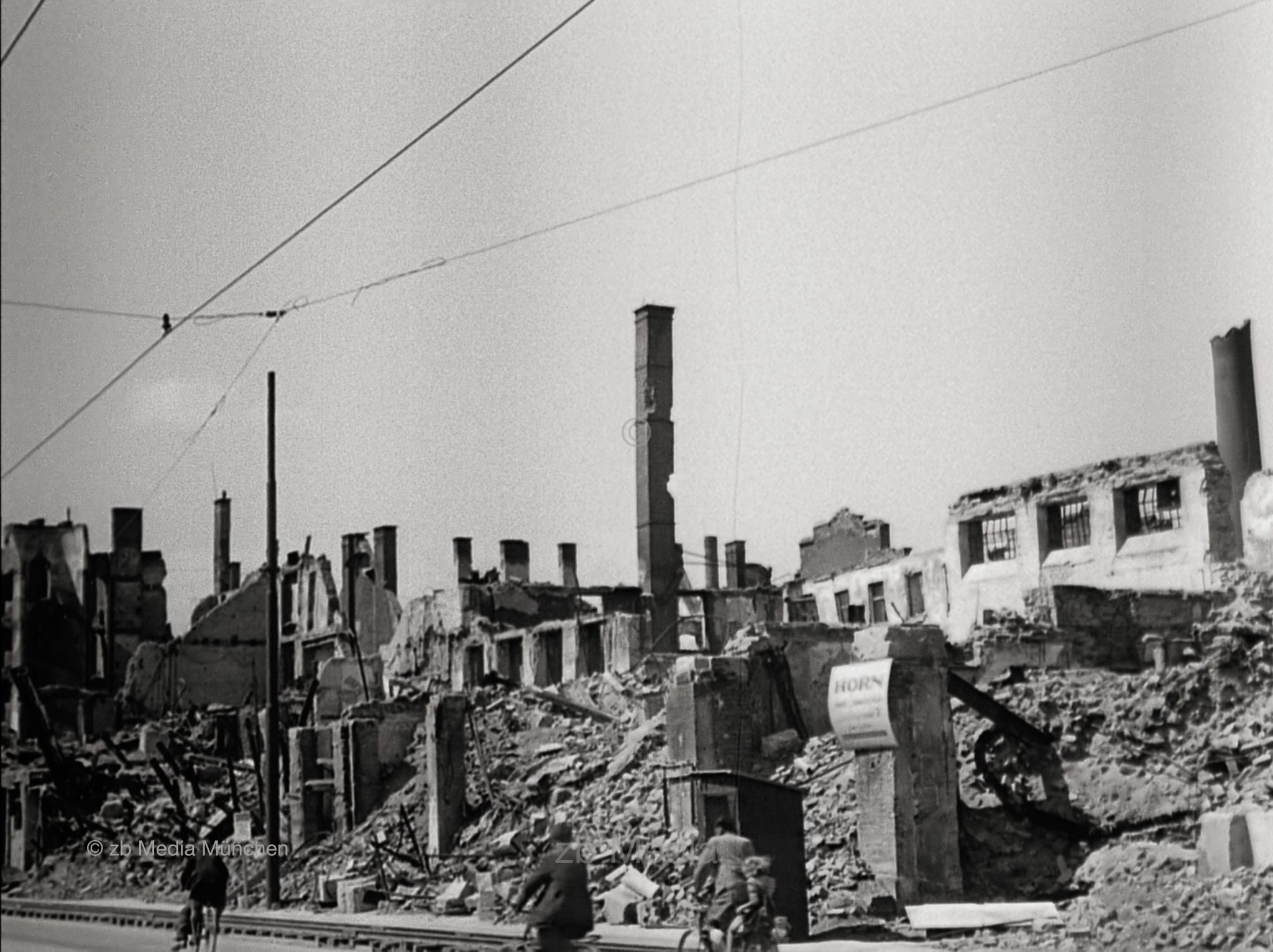 Zerstörungen München Mai 1945