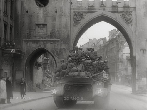 München: Einmarsch US-Armee 30.04.1945
