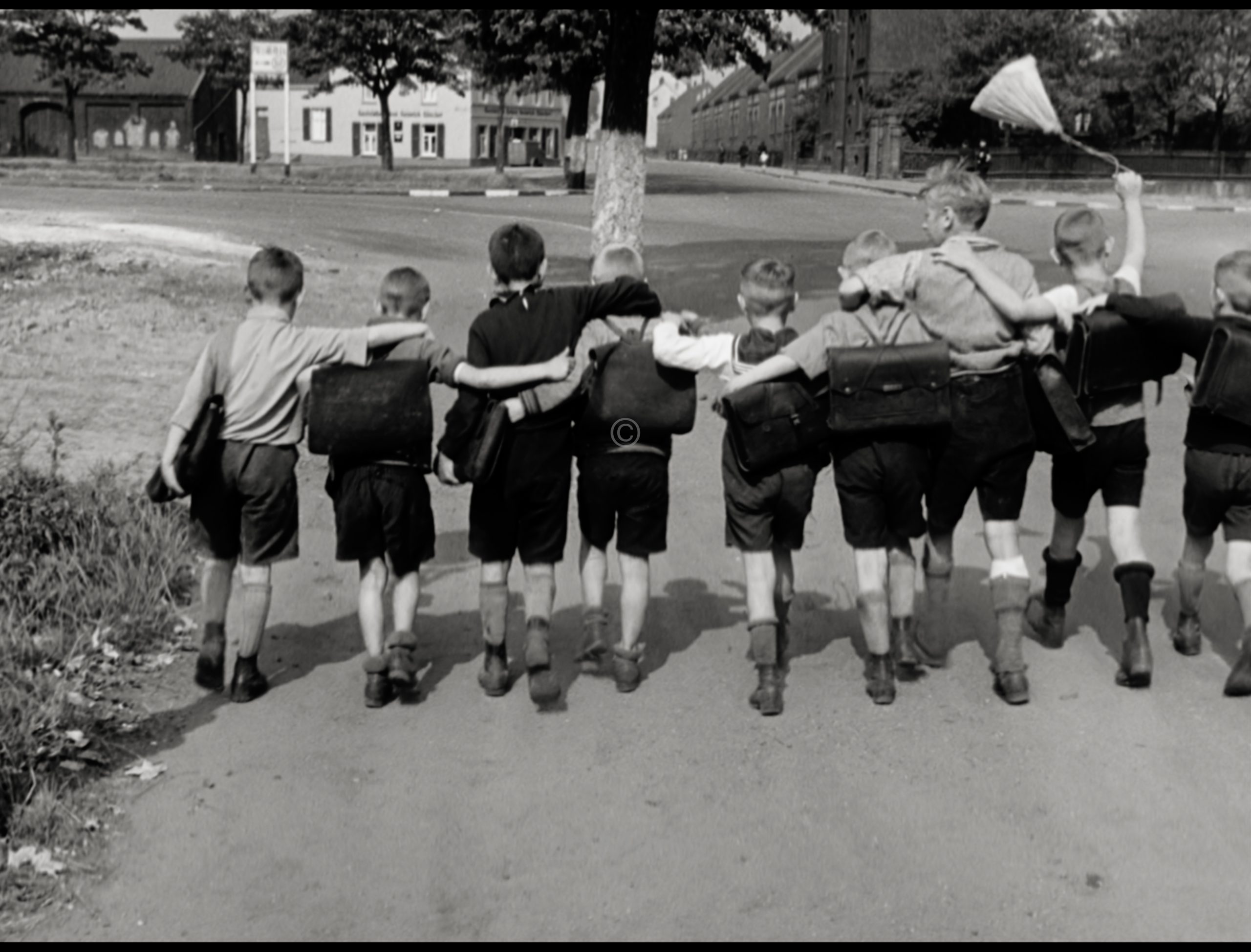 Schüler in Essen 1937