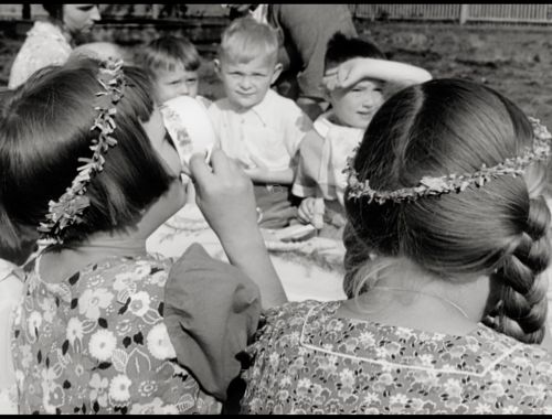 Kinderfest in Weimar 1937