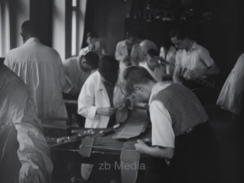 Deutschland 1937. Zinnowaldschule in Berlin