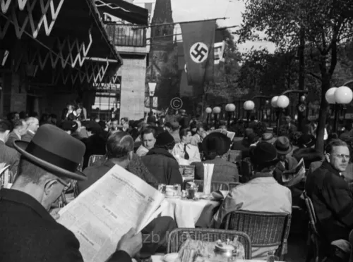 Deutschland 1937, Café Kranzler, Berlin