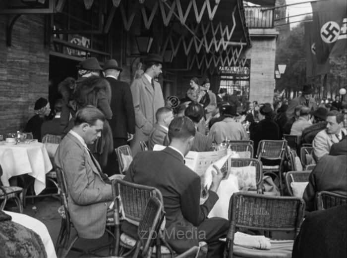 Deutschland 1937, Café Kranzler, Berlin